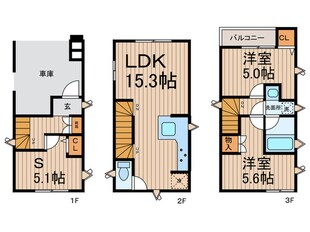 Kolet新小岩＃04の物件間取画像